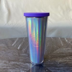 Starbucks Holographic Rainbow Prism Venti Cold Cup 2015